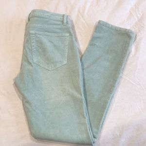 Mint Green Corduroy Pants